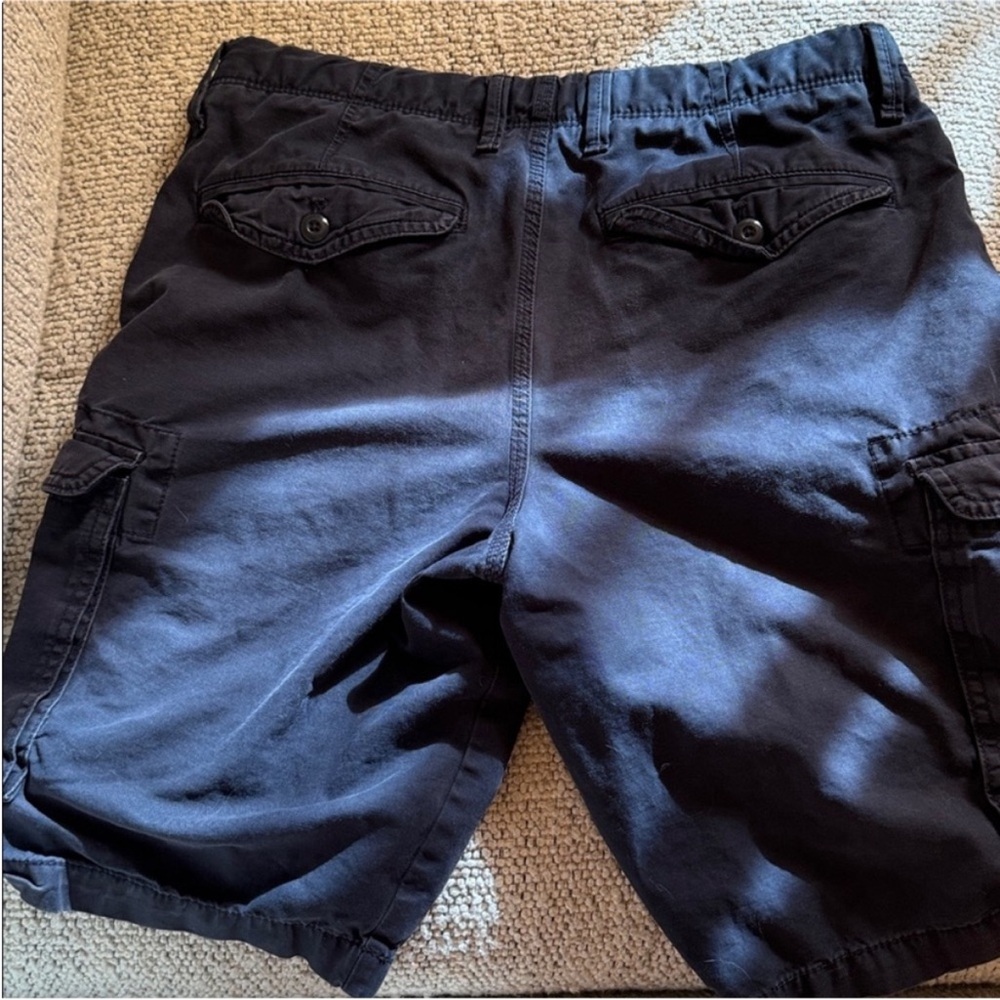 GAP Navy Cargo Shorts Men’s Size 29 - Picture 3 of 6